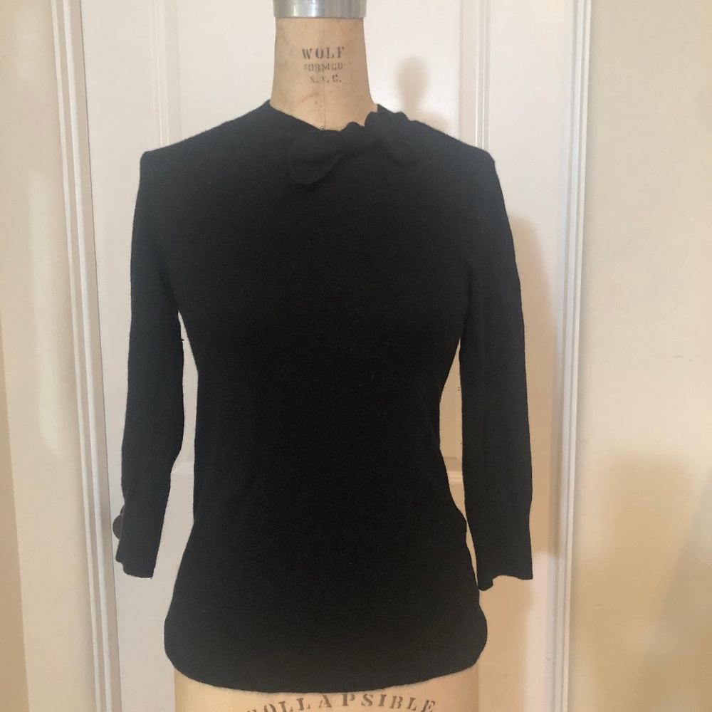 Kate Spade Wool 3/4 Sleeve Sweater